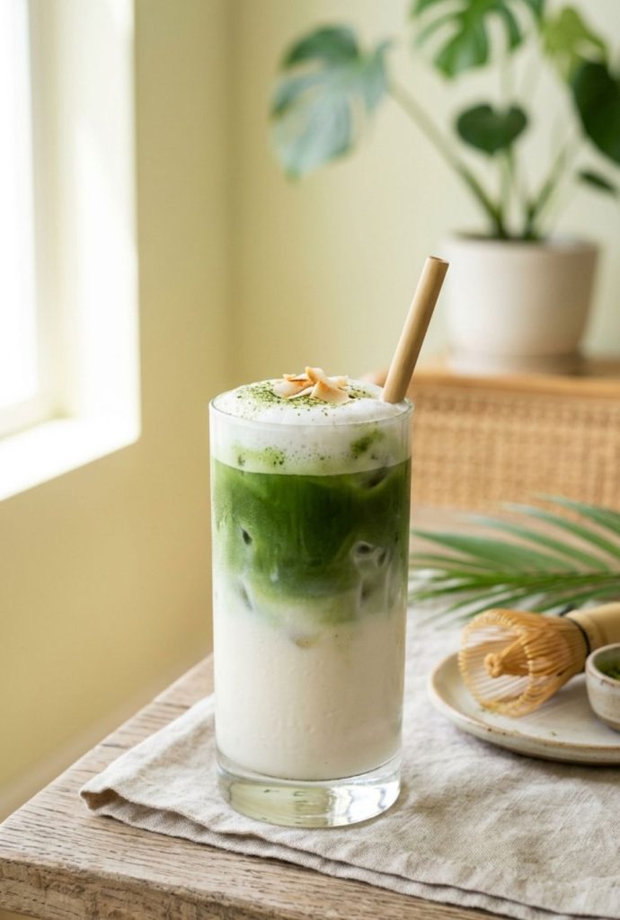 Coconut Matcha Latte