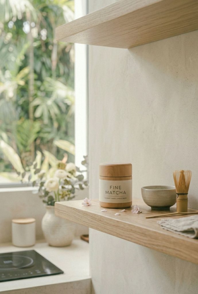 Compact Matcha Container