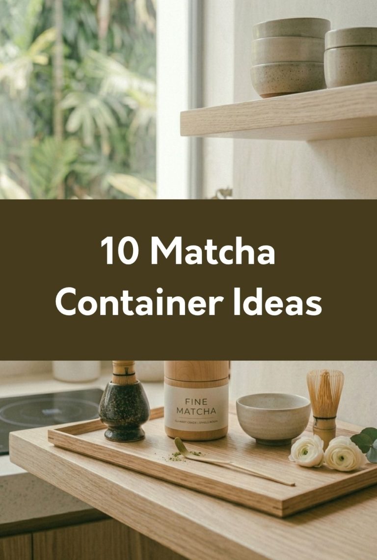 Matcha Container Ideas