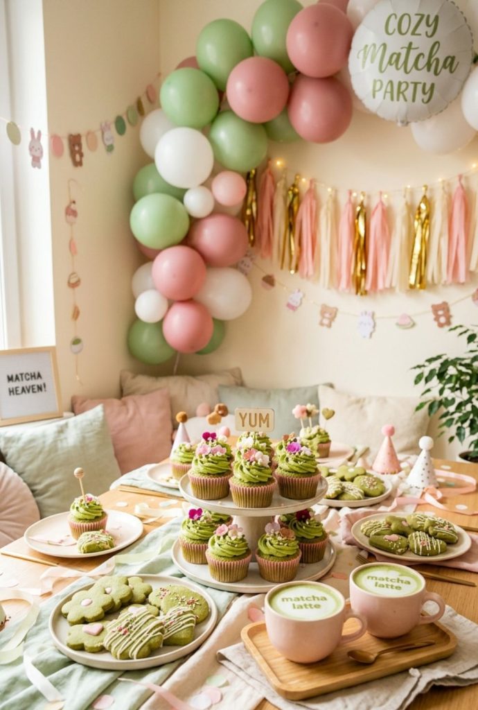 Matcha Party Ideas