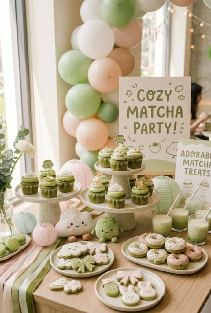 Matcha Party Ideas