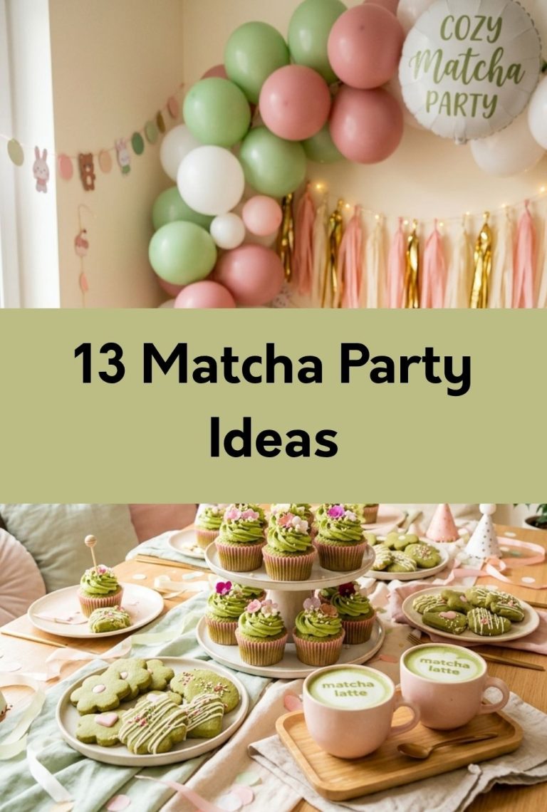 Matcha Party Ideas