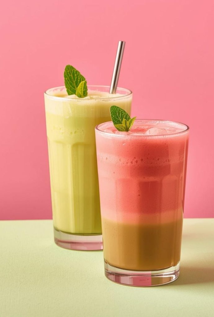 pink drink matcha