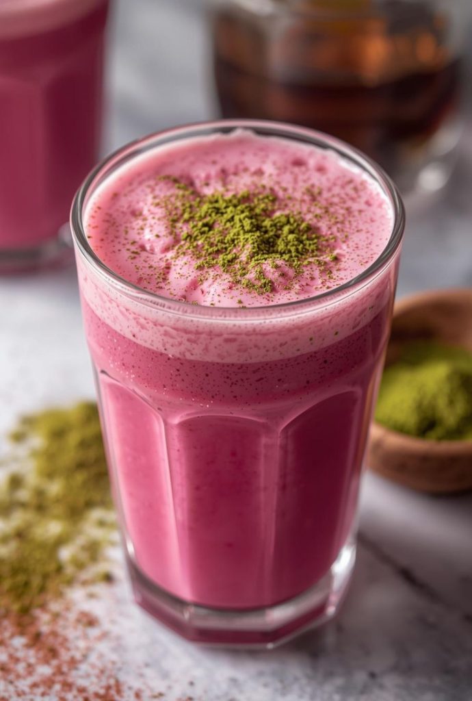 pink drink matcha