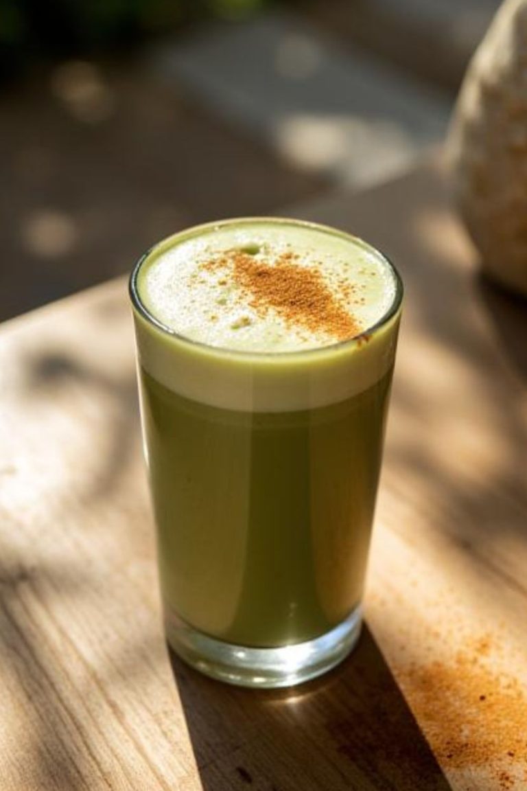 Horchata Matcha Latte