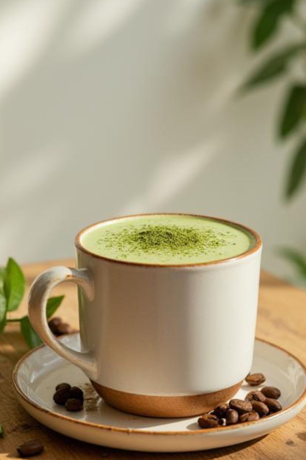 Almond Milk Matcha Latte