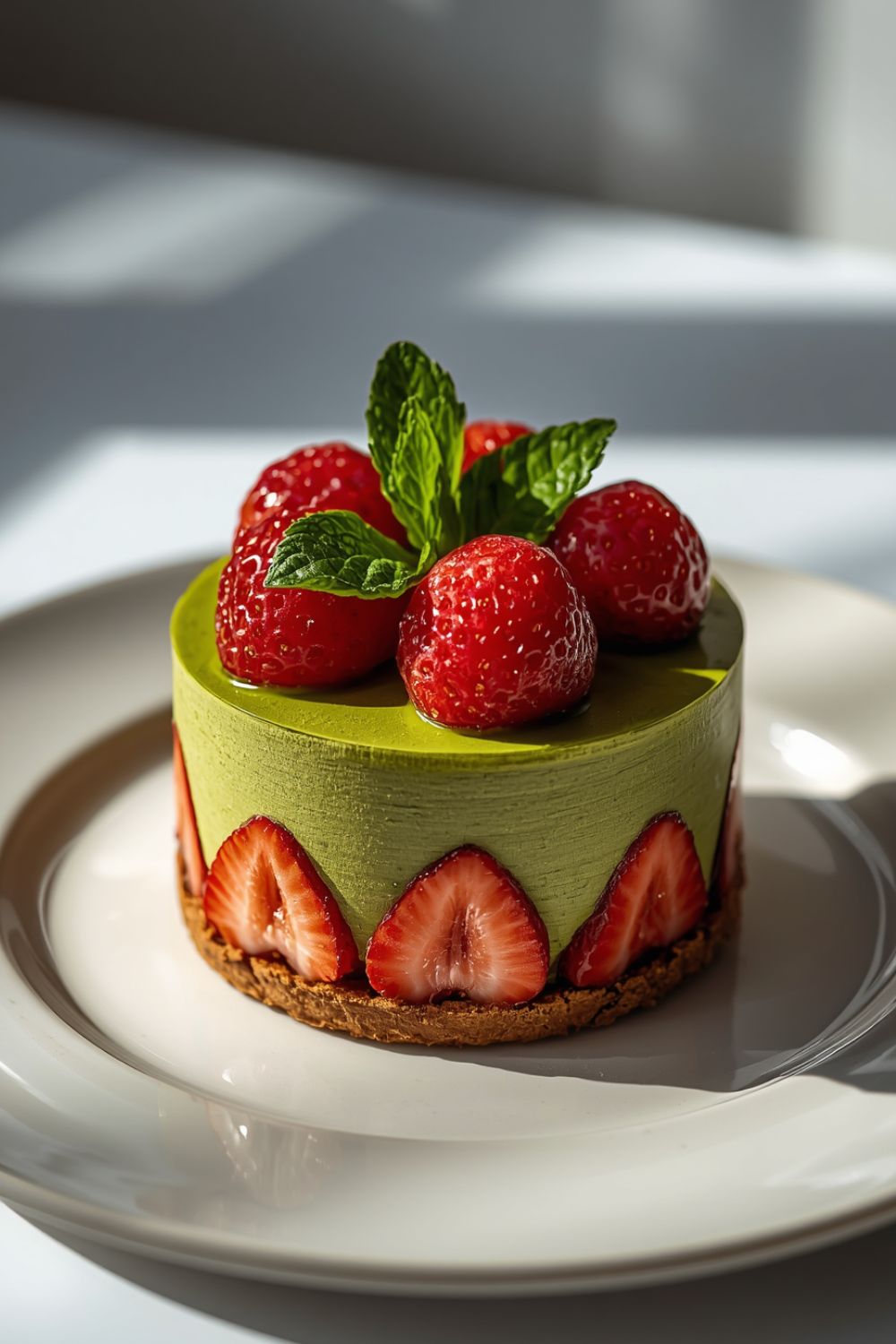 Matcha Strawberry Dessert (1)