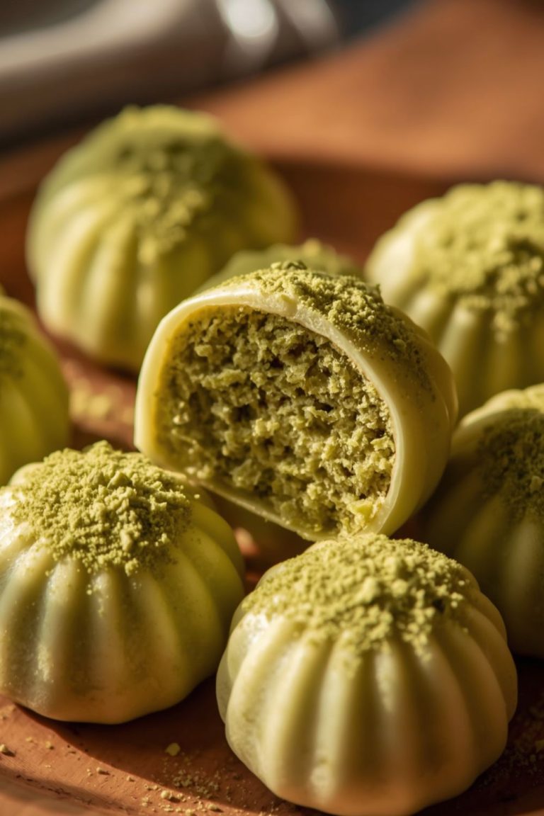 matcha mochi cookies